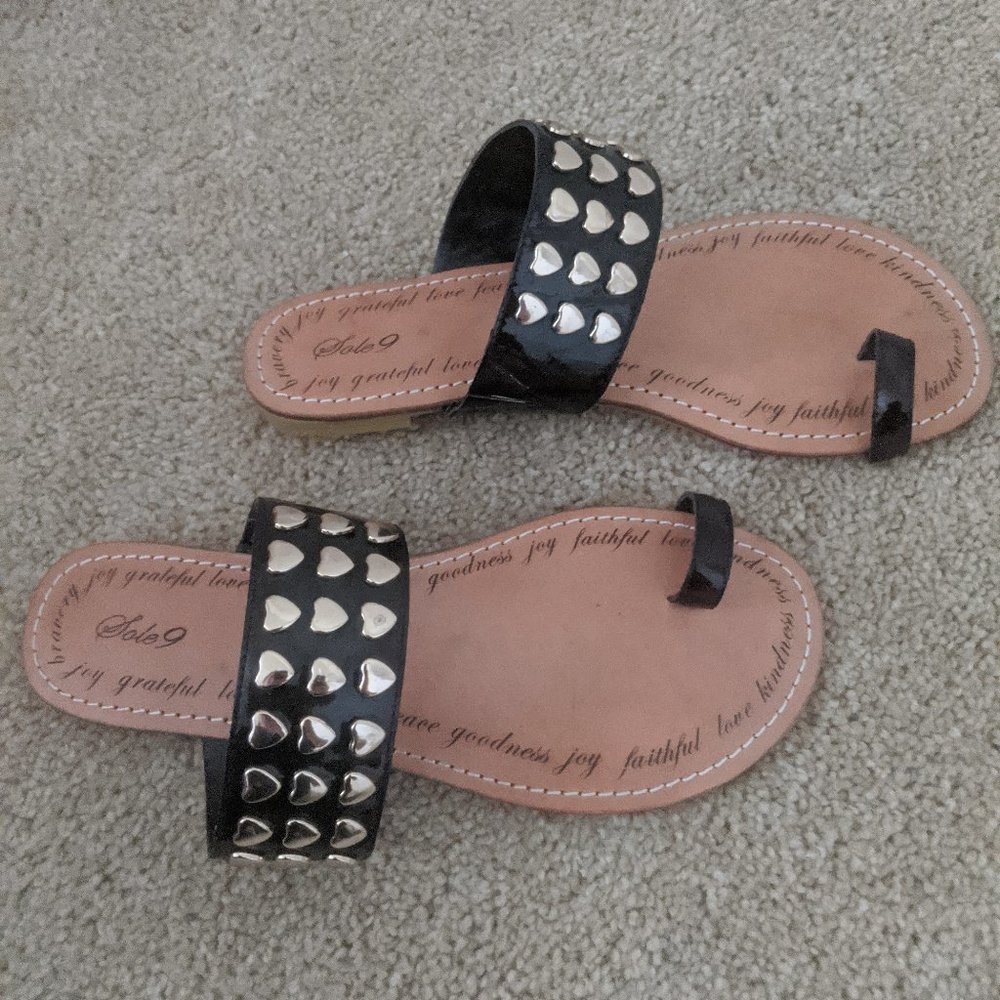 Sole9 Embellished Sandal